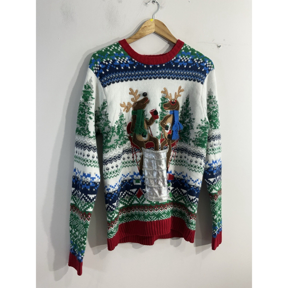 Blizzard Bay Other - Men’s Blizzard Bay Long Sleeve Pullover Christmas Sweater Medium Multicolor